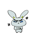Cute rabbits are here Playing（個別スタンプ：12）