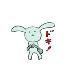 Cute rabbits are here Playing（個別スタンプ：19）