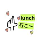おりこうさん♥（個別スタンプ：26）