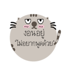 Post It CAT(not speaking)（個別スタンプ：1）