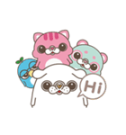 Sweet Doggy: Cats and dogs world（個別スタンプ：1）