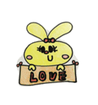 ウサちゃんスタンプ（個別スタンプ：1）