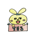 ウサちゃんスタンプ（個別スタンプ：4）
