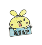 ウサちゃんスタンプ（個別スタンプ：6）