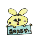 ウサちゃんスタンプ（個別スタンプ：7）