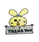 ウサちゃんスタンプ（個別スタンプ：11）