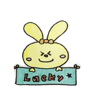 ウサちゃんスタンプ（個別スタンプ：12）