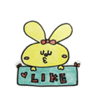 ウサちゃんスタンプ（個別スタンプ：13）