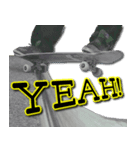 skateboarders sticker (english version)（個別スタンプ：1）