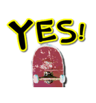 skateboarders sticker (english version)（個別スタンプ：3）