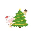 MonFu the sheep 3: Merry Christmas ！（個別スタンプ：4）