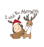 Happy Girl And Happy Christmas Day（個別スタンプ：3）