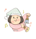 Happy Girl And Happy Christmas Day（個別スタンプ：7）