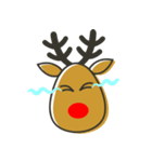 Xmas Deer（個別スタンプ：3）