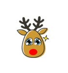 Xmas Deer（個別スタンプ：5）