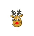 Xmas Deer（個別スタンプ：6）