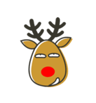 Xmas Deer（個別スタンプ：7）