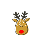 Xmas Deer（個別スタンプ：11）