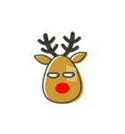 Xmas Deer（個別スタンプ：13）