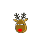 Xmas Deer（個別スタンプ：16）