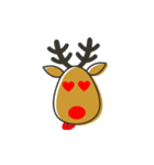 Xmas Deer（個別スタンプ：17）