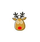 Xmas Deer（個別スタンプ：18）