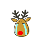 Xmas Deer（個別スタンプ：22）