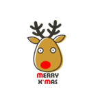 Xmas Deer（個別スタンプ：24）