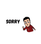 sorry again（個別スタンプ：1）