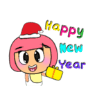 Hi！ Merry Christmas and Happy new year.（個別スタンプ：2）