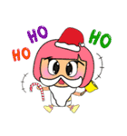 Hi！ Merry Christmas and Happy new year.（個別スタンプ：4）