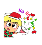 Hi！ Merry Christmas and Happy new year.（個別スタンプ：11）