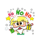 Hi！ Merry Christmas and Happy new year.（個別スタンプ：17）