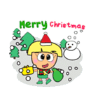 Hi！ Merry Christmas and Happy new year.（個別スタンプ：21）