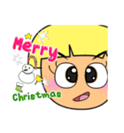 Hi！ Merry Christmas and Happy new year.（個別スタンプ：23）