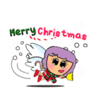 Hi！ Merry Christmas and Happy new year.（個別スタンプ：35）