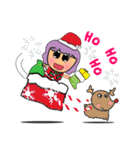 Hi！ Merry Christmas and Happy new year.（個別スタンプ：36）