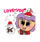 Hi！ Merry Christmas and Happy new year.（個別スタンプ：38）