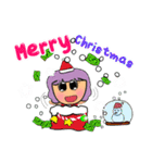 Hi！ Merry Christmas and Happy new year.（個別スタンプ：39）