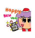 Hi！ Merry Christmas and Happy new year.（個別スタンプ：40）