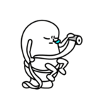 ごめん寝てた おうち編（個別スタンプ：1）