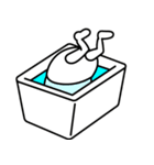 ごめん寝てた おうち編（個別スタンプ：7）
