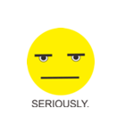 SMILEY THICK EYEBROWS（個別スタンプ：7）
