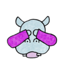 hippo stickers 1（個別スタンプ：9）