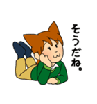 猫女子にゃー子さん（個別スタンプ：3）