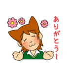 猫女子にゃー子さん（個別スタンプ：7）