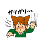 猫女子にゃー子さん（個別スタンプ：27）