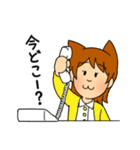 猫女子にゃー子さん（個別スタンプ：28）