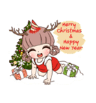 Merry Christmas with santa Nami（個別スタンプ：3）