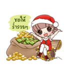 Merry Christmas with santa Nami（個別スタンプ：12）